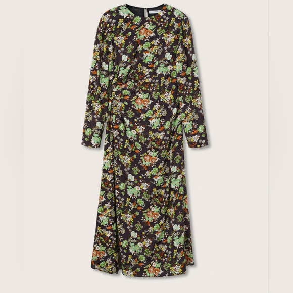 MANGO Cut-out Ruched dress - Picture 7 of 7